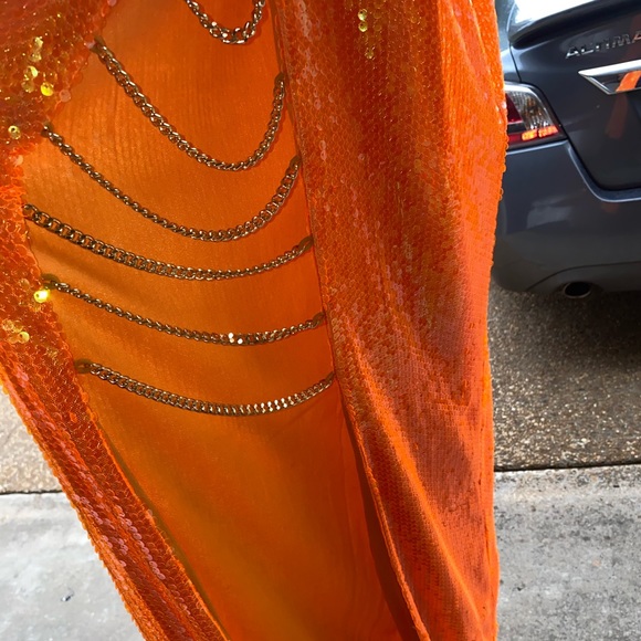 Women’s Sequin Maxi Dress - Picture 7 of 11